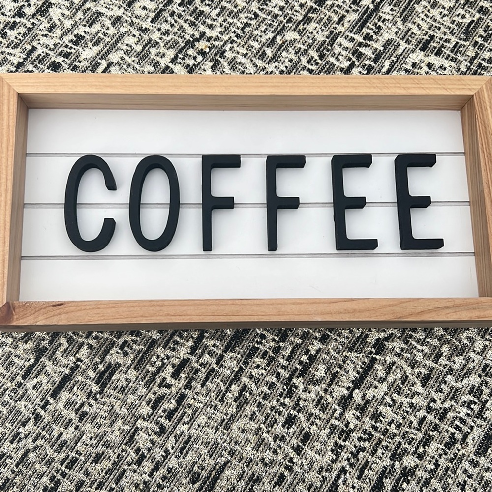 ⚡️💥NWT💥⚡️ Coffee sign